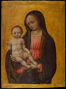 Virgin And Child Blessing — Antonio Vivarini, Early Renaissance