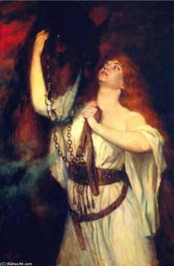 Rollenportrait Alice Guszalewicz Als Brünnhilde Mit Pferd Grane Im Ring Des Nibelungen