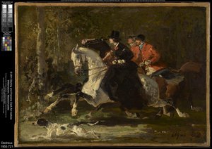 Equestrians — Alfred De Dreux