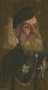 J. Fisher, Rifle Brigade — George Edmund Butler, Early 20th Century Portraiture