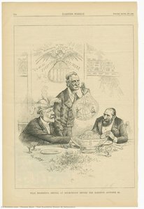 That Boodleful Dinner At Delmonico — Thomas Nast