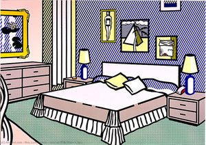 Interior Con Nenúfares — Roy Lichtenstein