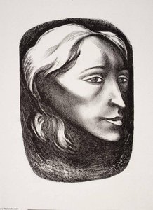 Portrait Of A Southern Girl — Howard Cook