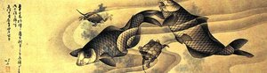 Carps — Katsushika Hokusai