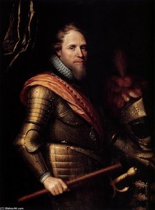 Portrait Of Maurits, Prince Of Orange-nassau — Michiel Jansz Van Miereveld