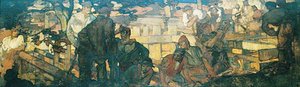Navvies At Work — Frank Brangwyn