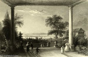 City And Lake Of Constance — William Henry Bartlett