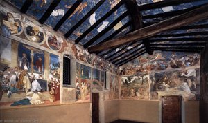 View Of The Oratory Toward The Entrance Side — Lorenzo Lotto