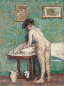 Interior With Nude — Spencer Frederick Gore