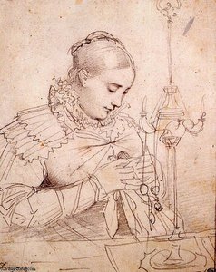 Madame Jean Auguste Dominique Ingres Born Madeleine Chapelle — Jean-auguste-dominique Ingres