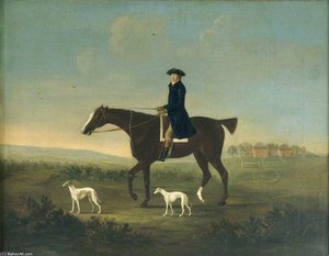 A Man On Horseback — John Nost Sartorius