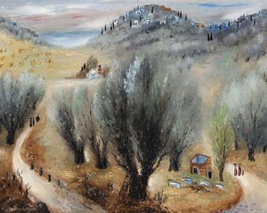 Galilean Hills — Reuven Rubin