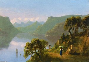 Lake Como — Sanford Robinson Gifford