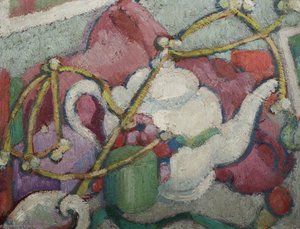 Still Life, White Teapot — Margaret Morris