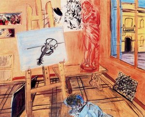 The Workshop Of The Grapes — Raoul Dufy