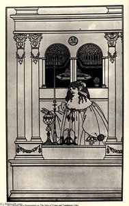 The Story Of Venus And Tannhaeuse, Frontispiece — Aubrey Vincent Beardsley