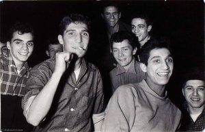 Nick Biondi, Golden Gloves Boxer, At A Victory Party — Garry Winogrand