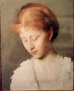 Constance, (painting) — Abbott Handerson Thayer