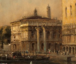 View Of The Basin Of San Marco — Antione Bouvard