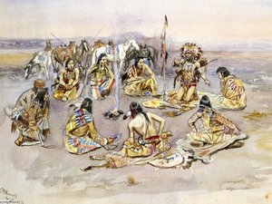 War Council — Charles Marion Russell