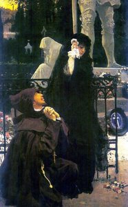 Stone Guest, Don Juan And Donna Anna — Ilya Yefimovich Repin