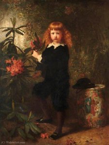 Graham Robertson as a Boy
