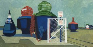 Buoys On Quay — Cliff Rowe