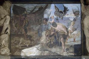 Las Historias De Jasón (detalle) — Ludovico Carracci