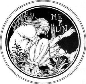 Merlin — Aubrey Vincent Beardsley