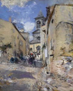 The Church Of Paese — Giovanni Boldini