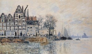 View Of Amsterdam — Claude Monet, Impressionism