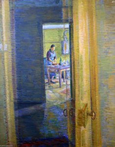 Girl In Kitchen — Evan Walters