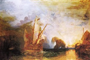 Ulysses Deriding Polyphemus - Homer's Odyssey — Joseph Mallord William Turner, Romanticism