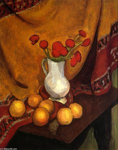 A Vase Of Poppies — Roger De La Fresnaye