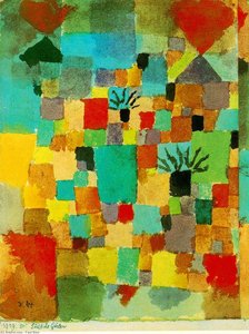 Tunesian Gardens — Paul Klee, Abstract Expressionism