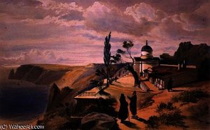 The Monastery Of St. George — William Simpson