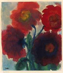 Dahlias — Emile Nolde