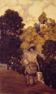 Milkmaid — Maxfield Parrish