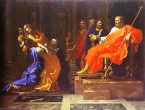 Esther Before Assuerus — Nicolas Poussin, Baroque