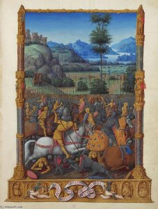 David's Victory — Limbourg Brothers