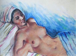 Odalisque — Zinaida Serebriakova