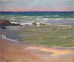 Evening On The Beach — Sir John Lavery