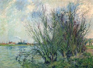Willows, Banks Of The Oise — Gustave Loiseau
