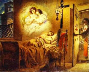 Nun's Dream — Karl Pavlovič Brjulov