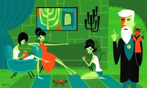 The Most Beautiful Daughters — Josh Agle (shag)