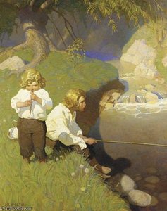 He Never Caught A Thing And Ruined Jon's Reputation As A Fisherman — N.c. Wyeth