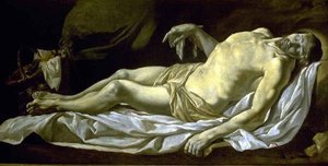 Enshrouded Christ — Charles Le Brun