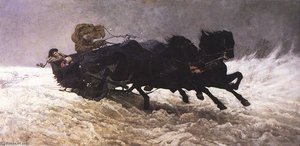 Return From A Ball — Józef Chełmoński