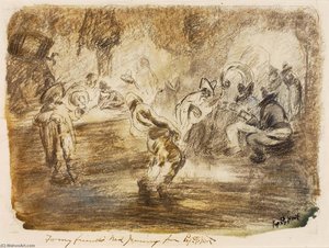 Dias De Fiesta (dias De Fiesta 1, Study For Print) — George Overbury Pop Hart
