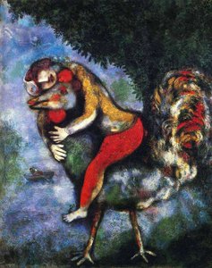 The Rooster — Marc Chagall
